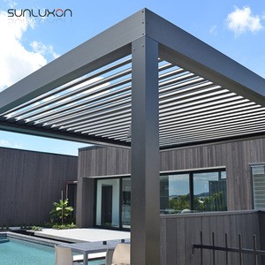 High Quality Design Wall Pergola Aluminum 4x3