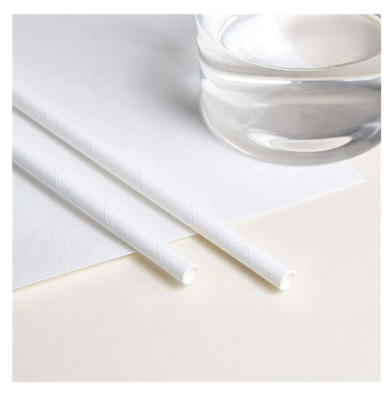 High quality disposable drinking straw eco-friendly biodegradable paper straw for drinking
