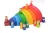 Import High quality kids montessori rainbow wooden baby puzzle toys educational for children from China
