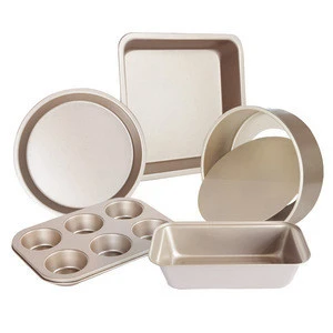 High Quality Kitchen Bake Pan Wholesale Custom 6-Piece Carbon Steel Bakeware Set