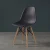 Import High quality low cheap home furniture american modern simple indoor plastic dining room chairs from China