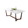 High Quality Modern White European Style Wooden Dining Table without Chairs