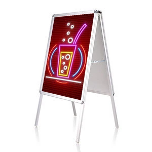 High quality outdoor aluminum a frame advertising sign boards