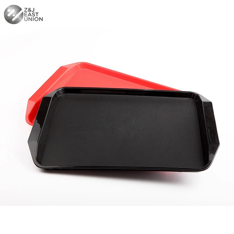 High Quality Plastic Rolling Serving Tray For Restaurant