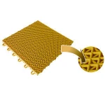 High quality portable playground flooring indoor pp badminton flooring plastic floor