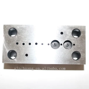 high quality stainless steel thimble fixing block mould making for press mould