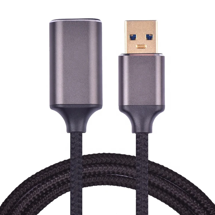 High-speed data transmission usb 3.0 extension cable type a male to female date charging cable