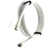 High-speed Rg6/u Compression 75ohm F-type Connector Coax Coaxial RF Cable Cord Extender For Hd Tv