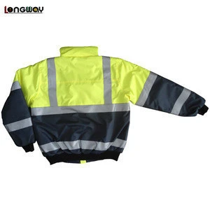 high visibility clothing, Mens reflective safety work Jackets