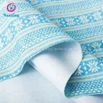 High visibility material fluorescent cotton polyester fabric to make bag