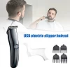 Home Use Hair Trimmer Beard Shaver for Men USB Rechargeable Hair Clipper