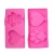Import Homemade Popsicle Silicone Ice Cream Bar Molds with Lid 3 Cavities 50 Wooden Sticks for DIY Ice Cream Cake Mousse Dessert from China
