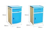 Hospital bedside cabinet medical cabinet with factory price