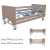 Import Hospital Equipment metal frame bed electric adult patient nursing bed from China