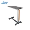 hospital medical wood overbed table