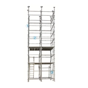 Hot dip galvanized all-round used ringlock system scaffolding for sale