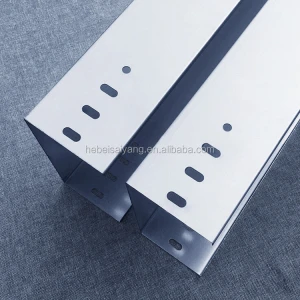 hot dip galvanized cable tray indoor steel perforated cable tray price list