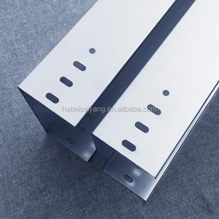 hot dip galvanized cable tray indoor steel perforated cable tray price list