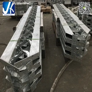 Hot dip galvanized Customized fabricated steel stair