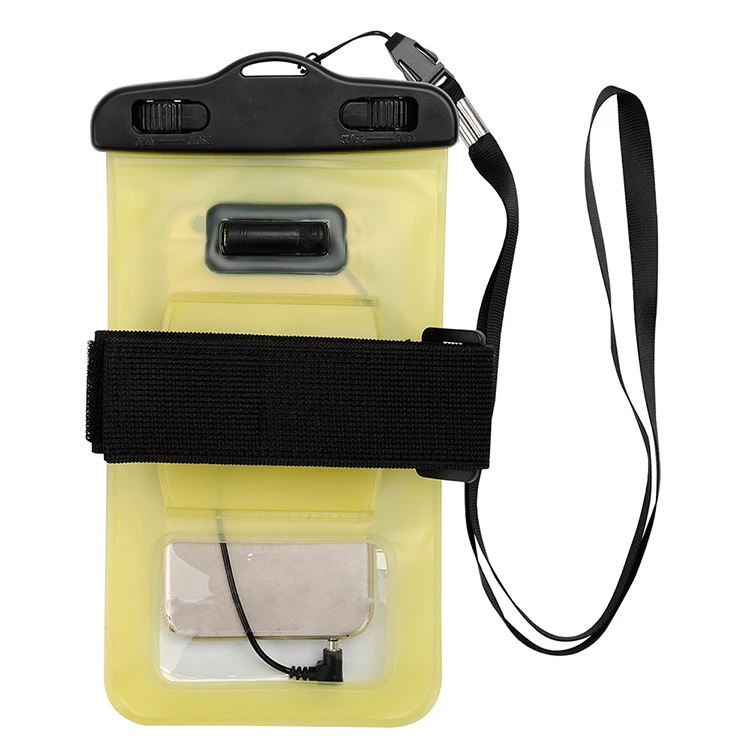 Hot Sale Can Be Customized PVC Material Summer Waterproof phone Pouch Under The Water Protect The Smart Phone