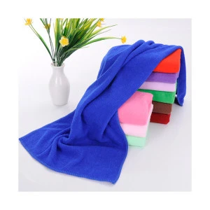 Hot sale car cleaning microfiber cloth 100% polyester cleaning cloth