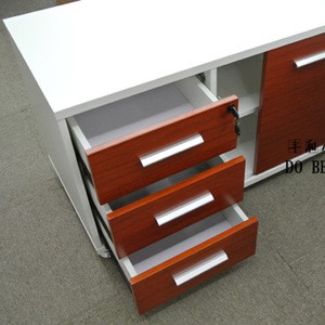 Hot Sale Curved Manager Office Table Design/Promotion Executive Office Desk Use Office Furniture