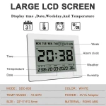 Hot Sale DIY And Table Clock 8 Inch Digital Desktop Clock