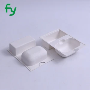 Hot sale molded biodegradable paperboard paper holder carry tray inner box