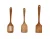 Import Hot-sale Natural Wooden Spoons Kitchen Utensils Wooden Soup Ladle/Spatula for Cooking from China
