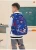 Import Hot sale Space blue rocket  Cartoon 16 Inches Backpack School Bags For boys Portability Children School  Backpack Bag from China