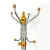 Import Hot Sale stainless steel floor caitang coat rack stand for hotel from China