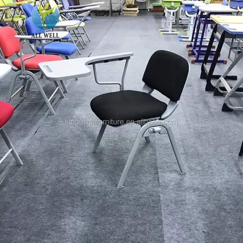 Hot sale training chairs with writing table