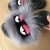 Import Hot sales Plus size sandals Soft Fox Fur Slippers Women Real Fur Slides from China