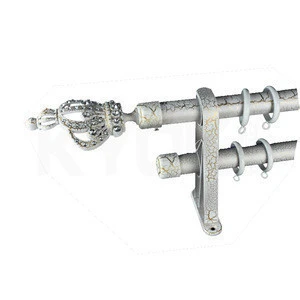hot sales poly/metal/plastic/wooden curtain rod