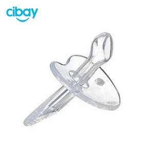 Hot selling baby pacifier chewing silicone soother