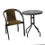 Import Hot - selling modern  outdoor garden arm rattan dining chair from China