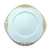 Import Hot Selling wedding party decoration wholesale gold silver  plate Round plastic teal brass charger plates charger bulk from China