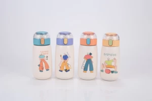 Hot selling Wholesale Double Wall Vacuum Insulated Stainless Steel Water Bottle Cute Potbelly Cups Bounce Cup Big Belly Cup