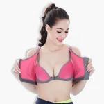 Hot sexy  Cross Back Sports Underwear fitness seamless 3D bra
