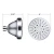 Import hotel bathroom accessories 4inch rainfall shower head from China
