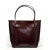 Import Hottest simple pure cow ladies leather handbag from China