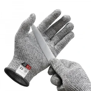 HPPE GRADE 5 anti-cut gloves / Cut Resistant /xxs-xl /butcher glove