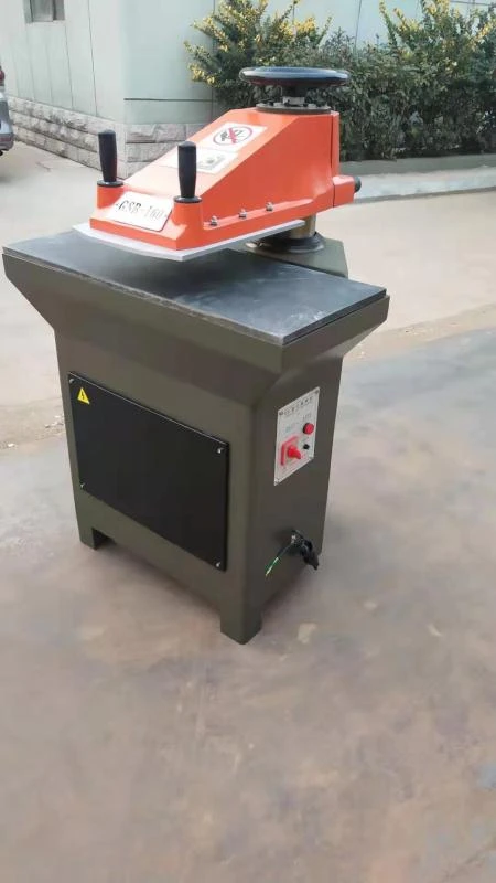 HTA-220T  Hydraulic sponge swing arm press diec cutting machine