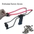 Import Hunting shooting catapult Rifle pistol grip slingshot from China