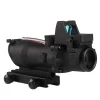Hunting telescope Tactical Real Fiber Optics ACOG 4X32 gun  riffle scopes with RMR illuminated red dot sight