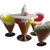ice cream table cone shop furniture large artificial ice cream cone