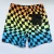 Import In Stock 105g 100% Polyester Custom Logo Boys Board Shorts Woven Fabric Beach Workout Swimwear Beachwear Swim Shorts from China