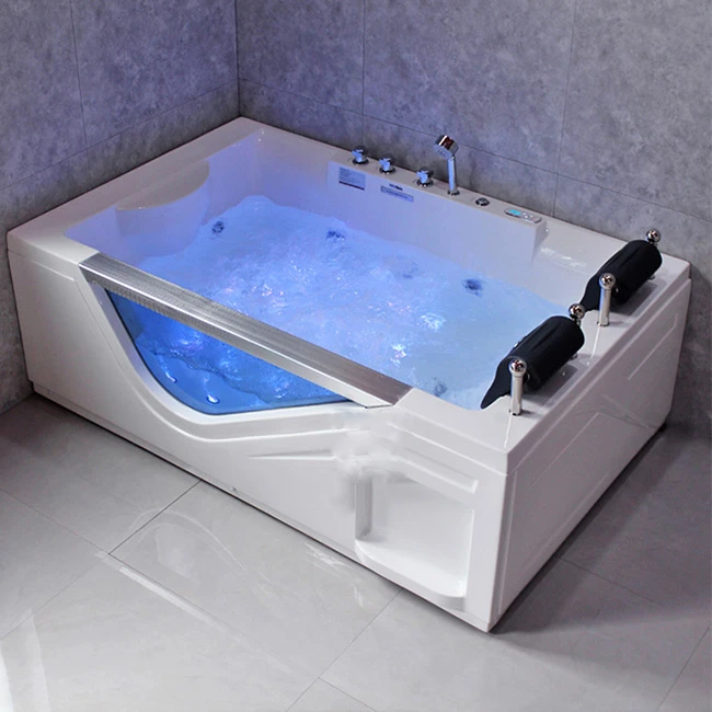 indoor jakuzi spa bath tub kit whirlpool jacuzzii jet/jaccuzzi with TV ssww air hydromassage bathtub 6043