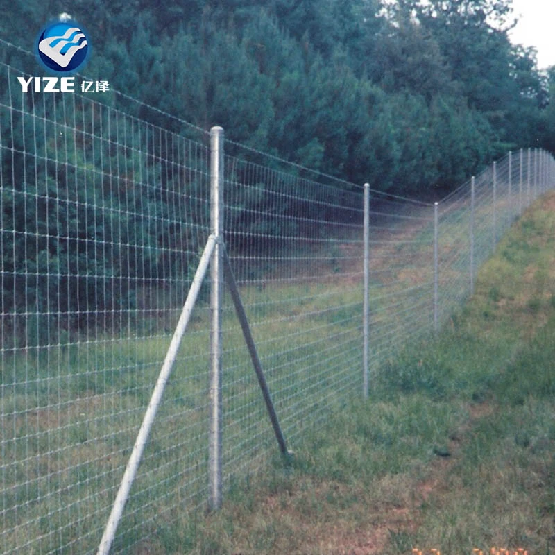 Inexpensive metal goat and lamb fence / Wrought iron cheap woven horse wire export to Australia /New Zealand/USA