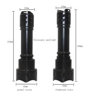 Infrared Red IR 850nm Zoomable IR Night Vision Tactical hunting Flashlight Torch